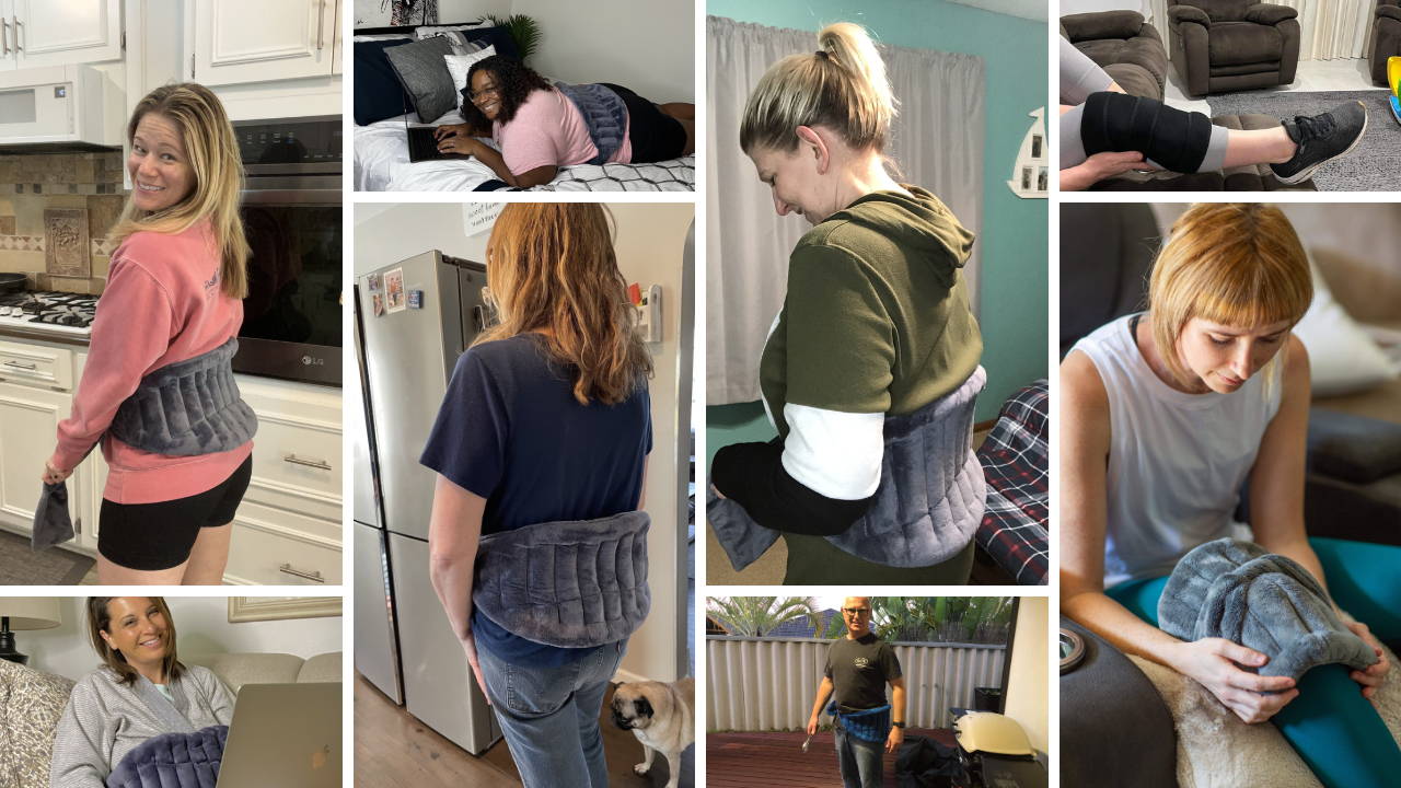 EEVIRA 4pc Orthopedic Bed Wedge Pillow Set PurpleMoon Collection